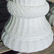 Vergleich von Betonskulpturen